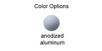 Anodized Aluminum Color Option