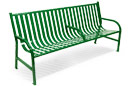 Basic Slatted Steel Benches | Oakley Collection
