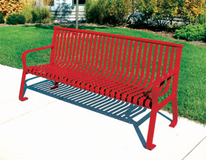 MF2200  Metal-Armor Coated Steel Bench