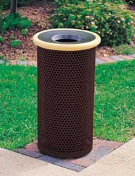 MF3010 Metal-Armor 14 Inch D Waste Container