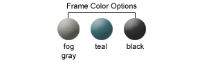 Frame Color Options