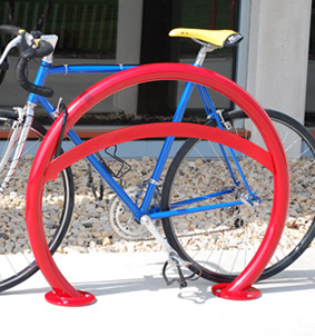 Orion� Bike Rack with Round Tubing and Lean Bar