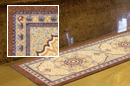 OrienTrax� Entrance Rug with Oriental Pattern