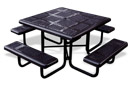Perforated Picnic Table