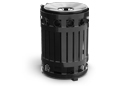 Premier Commercial Arcadia Trash Receptacle with Hinged Lid | 34 Gallon