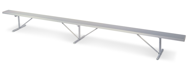 Sports Benches with Aluminum Seat