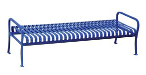 Model WB6S | Ribbed Steel Bench