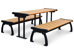 Model PB6-HERPIC | Recycled Plastic Picnic Bench Table