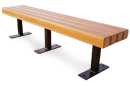 Recycled Plastic Backless Benches