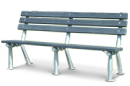 Recycled Plastic Traditional Benches