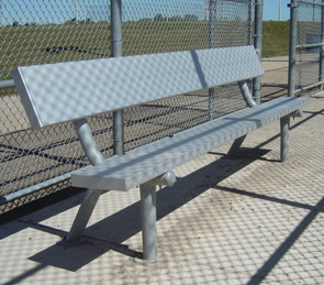6' Aluminum Bench