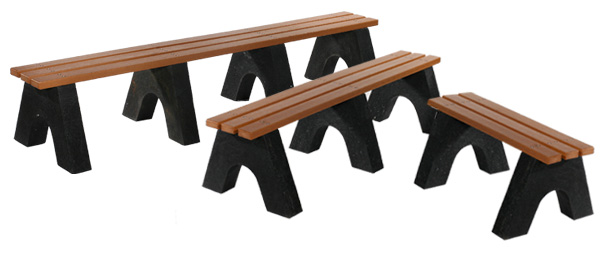 Recycled Plastic Sport Benches