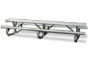 Park Shelter Picnic Table with Aluminum Planks