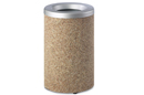 Round Aggregate Trash Receptacle