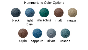 Hammertone Color Options