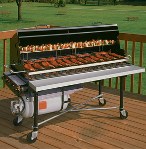 PG-2460-II PORTA-GRILL� II Liquid Propane Gas Fired Grill with Accessories