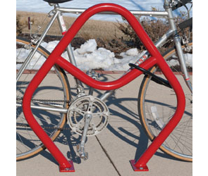 Phoenix Bike Parking Rack with Lean Bar