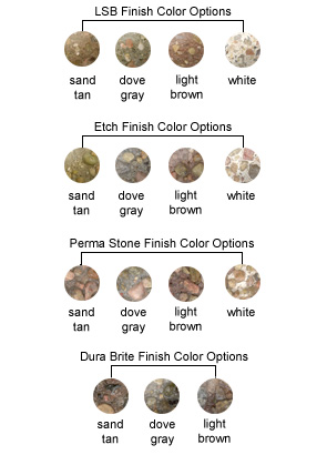 Concrete Finish Color Options