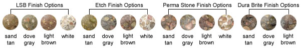 Concrete Finish Color Options