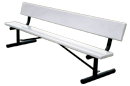 Plasti-Plank Steel Park Bench