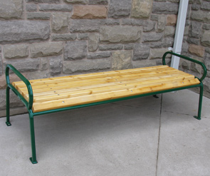 Model PVCB6 | Parkview Wooden Outdoor Benches