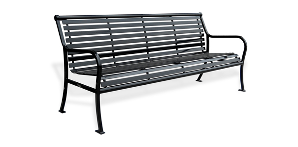 industrial metal benches