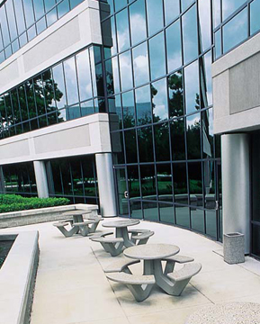 Round Concrete Picnic Tables
