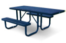 Expanded Steel ADA Picnic Table