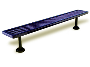 Expanded Steel Players Bench