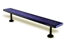 Expanded Steel Backless Players Bench