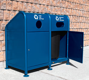 Single, Double, & Triple Section Recycling Stations