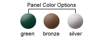 Panel Color Options