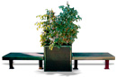 Heavy-Duty Expanded Steel Backless Benches