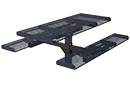 Pedestal Style Rolled Expanded Steel Tables