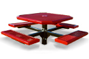 Thermoplastic Coated Octagon Table