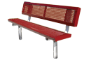 Infinity Park Bench with Back