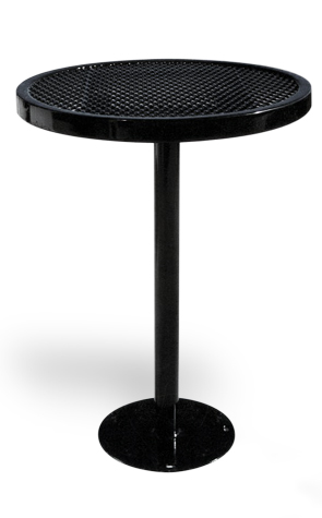 42" Expanded Steel Round Table