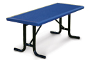 Thermoplastic Coated Pedestal Picnic Tables