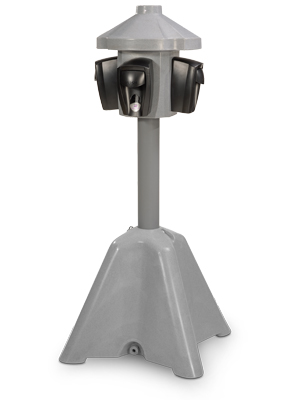 SaniStand™ Hand Sanitizer Stand with Four Dispensers
