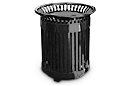 34 Gallon Outdoor Trash Can | Premier EV Series