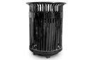 Sentinel Tall Corona 34 Gallon Steel Trash Can