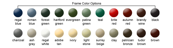 Frame Color Options