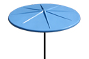 Fiberglass Umbrella | Starburst