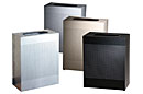 Rectangular Perforated Steel Trash Cans