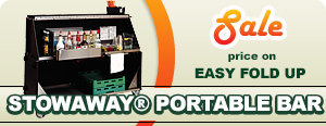 StowAway� Portable Bar