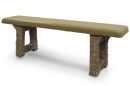 TB Series Outdoor Concrete Garden Bench