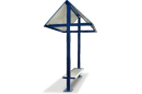 Township Bus Shelter Bench