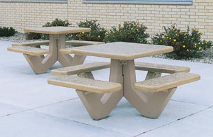 Model TF31207 | Concrete Square Tables