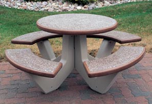 Round Concrete Tables