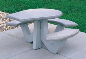 Round Concrete Tables